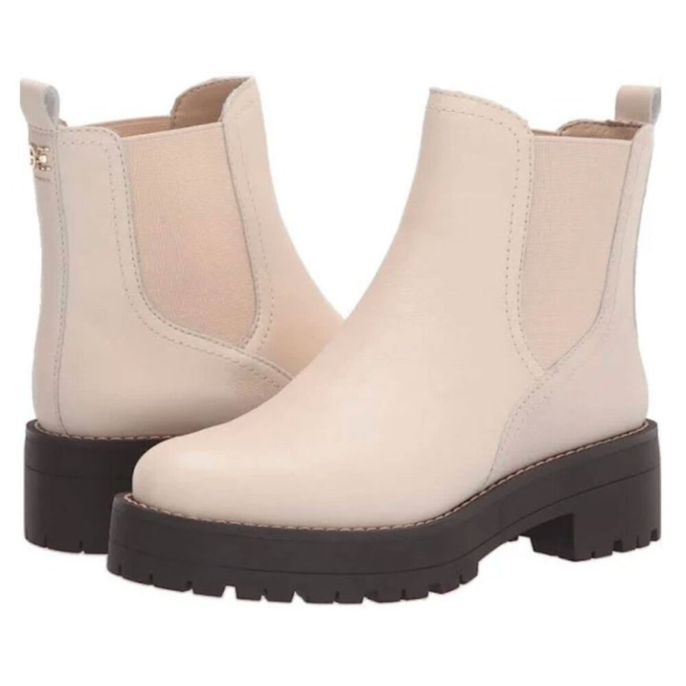 Sam Edelman Womens Justina Laceless Ankle Chelsea Boots